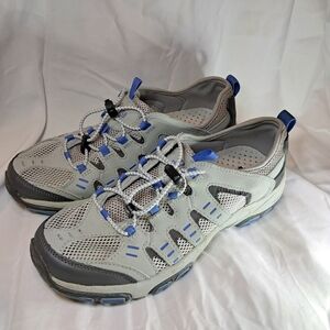 Bass Sanibel Explorer Outdoor Sneaker Kayak Gray Sandals Shoes Womens 8.5